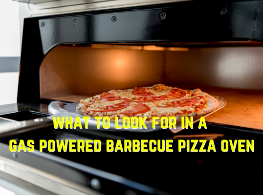 what to look for in a gas powered barbecue pizza oven